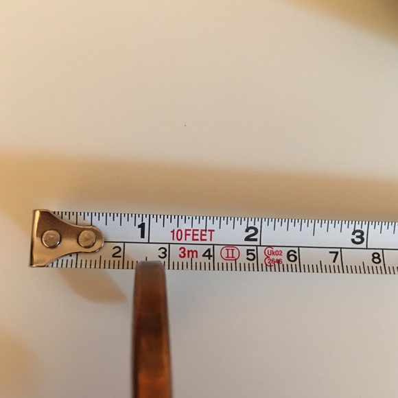 VTG BoHo Copper Cuff Bracelet with inlay MOP - Picture 8 of 12